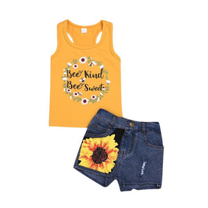 Sunflower Tank Set