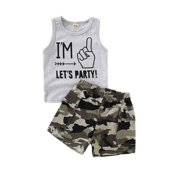 2- Piece Let's Party Tank Set