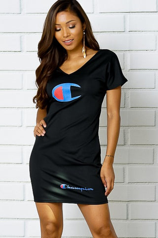 Champion Mini Bodycon Dress